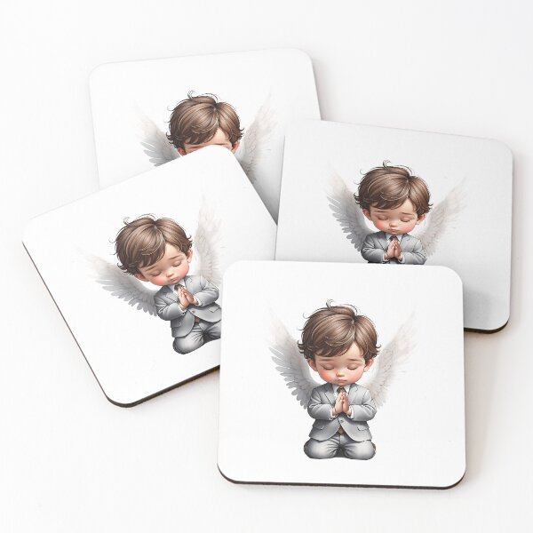 Item preview, Angelito niño orando por comunión lindo niño seguro designed and sold by artesis.