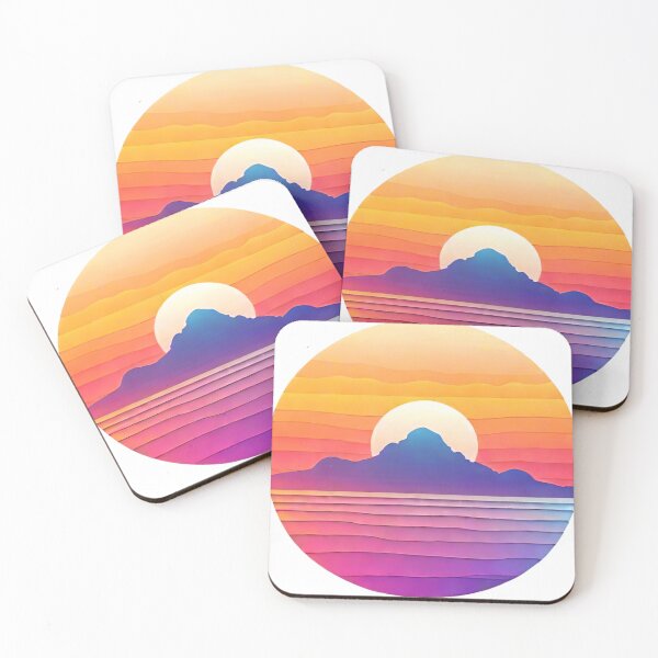 Item preview, Aurora Dusk: Capturing Sunset's Elegance Through Gradients (189) designed and sold by WASjourney.