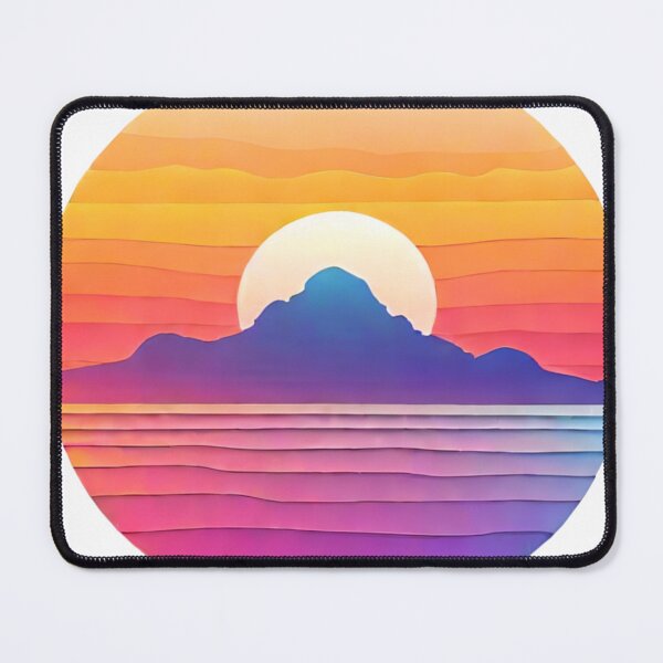 Item preview, Aurora Dusk: Capturing Sunset's Elegance Through Gradients (189) designed and sold by WASjourney.