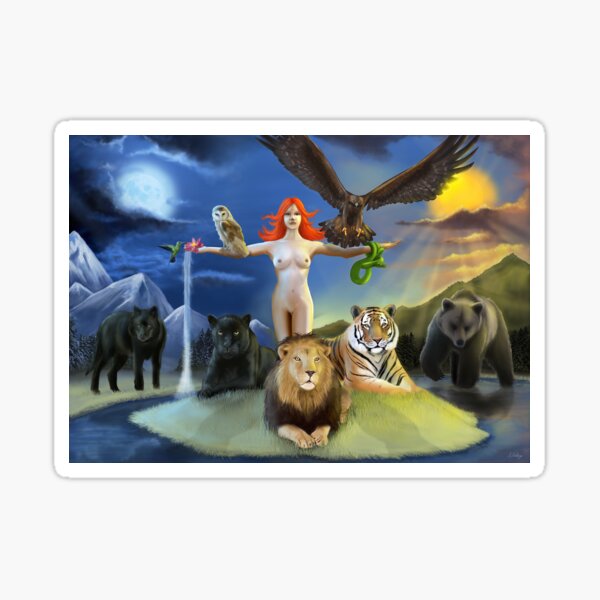 Animal Totems Sticker