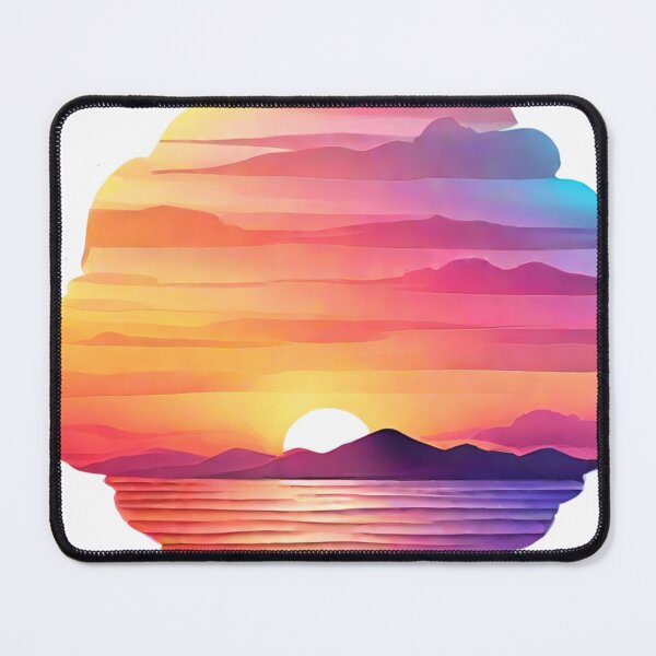 Item preview, Daybreak Symphony: Crafting Harmonious Sunrise Gradient Art (190) designed and sold by WASjourney.