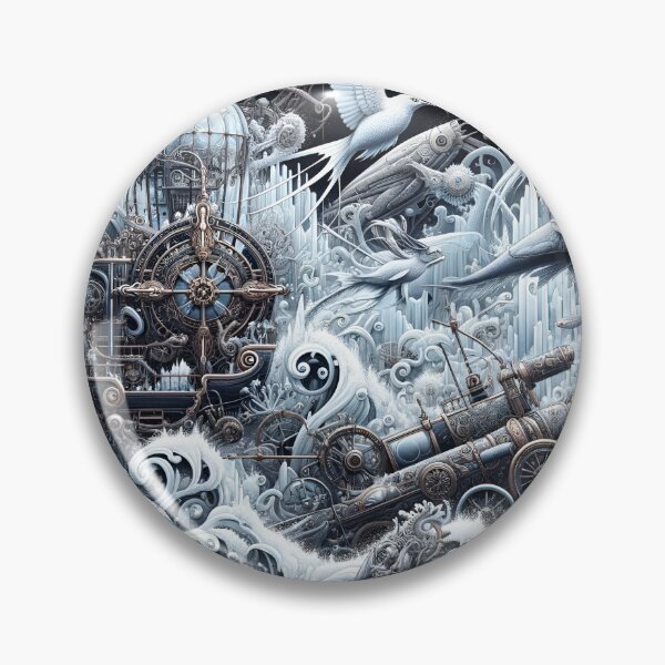 Artikelvorschau, Steampunk Marine Life: Comic-Renaissance-Vibes entworfen und verkauft von ByDigitalDream.