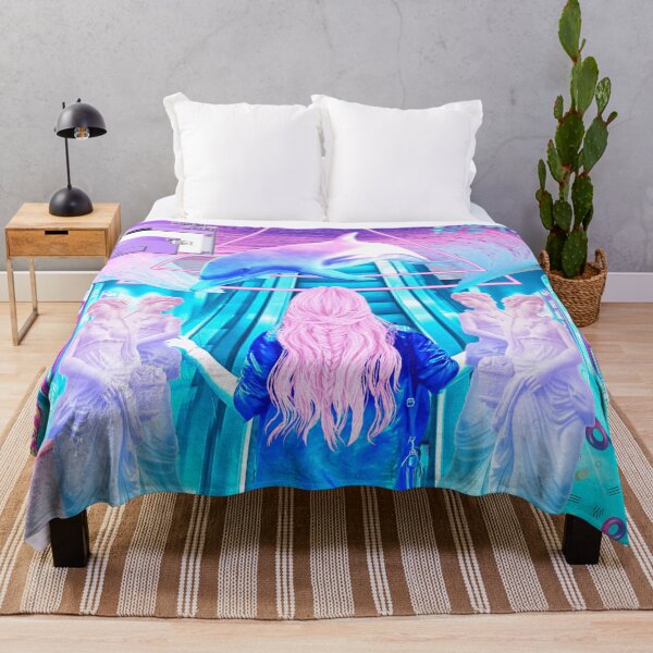 Item preview, Vaporwave Pastel Goth Girl designed and sold by kandycoded.