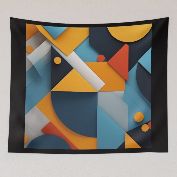 Item preview, Shapes - Colourful designed and sold by Griffin Door.