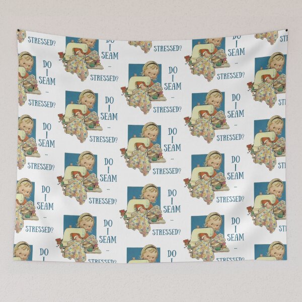 Item preview, Do I Seam Stressed? Sewing Humor designed and sold by SSustainable.