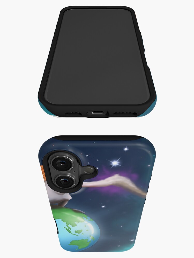 Thumbnail 3 of 4, iPhone Case, Mother Earth Father Sky designed and sold by schellings.