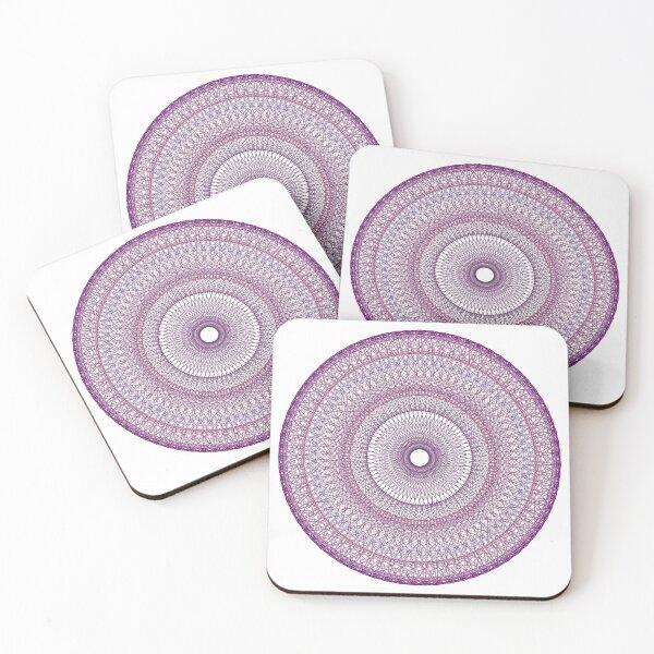Aperçu de l'œuvre Mandala Pattern 5 [12806-P1P3P4P5P6P2-WB] créée et vendue par LottMultimedia.