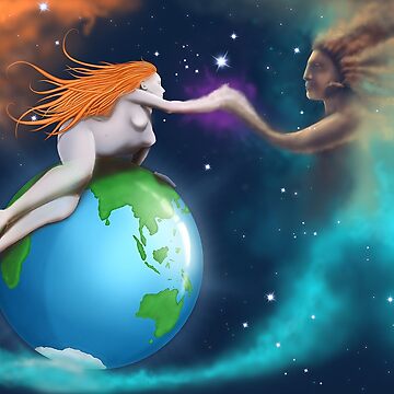 Artwork thumbnail, Mother Earth Father Sky by schellings