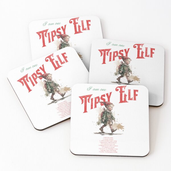 Item preview, I am one tipsy elf! designed and sold by Twisted-Teeze.