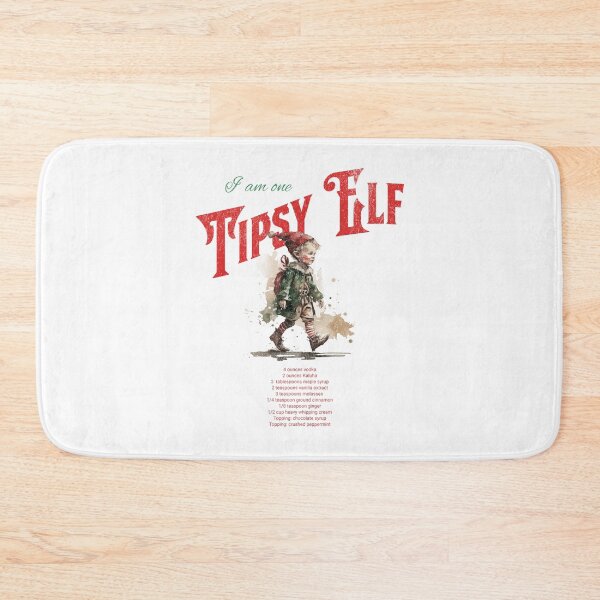 Item preview, I am one tipsy elf! designed and sold by Twisted-Teeze.