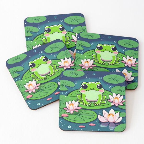 Item preview, Cute Frog designed and sold by TortugaIsland.