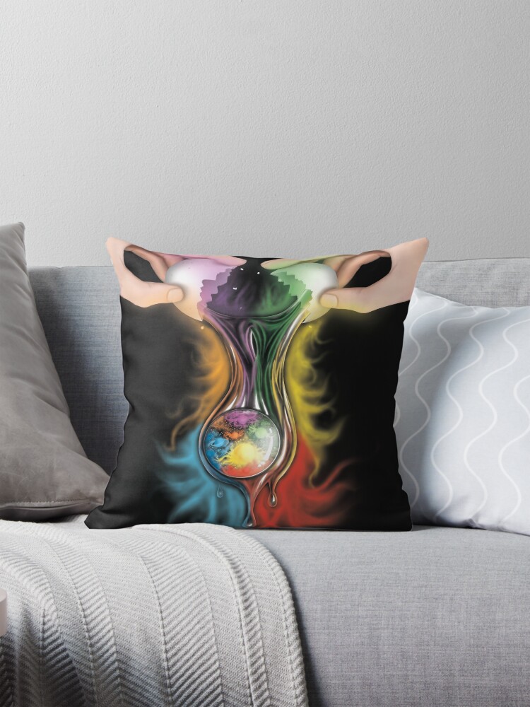 Thumbnail 1 of 4, Pillow, The Big Scramble designed and sold by schellings.