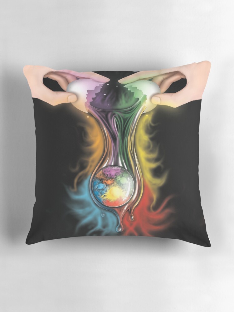 Thumbnail 3 of 4, Pillow, The Big Scramble designed and sold by schellings.