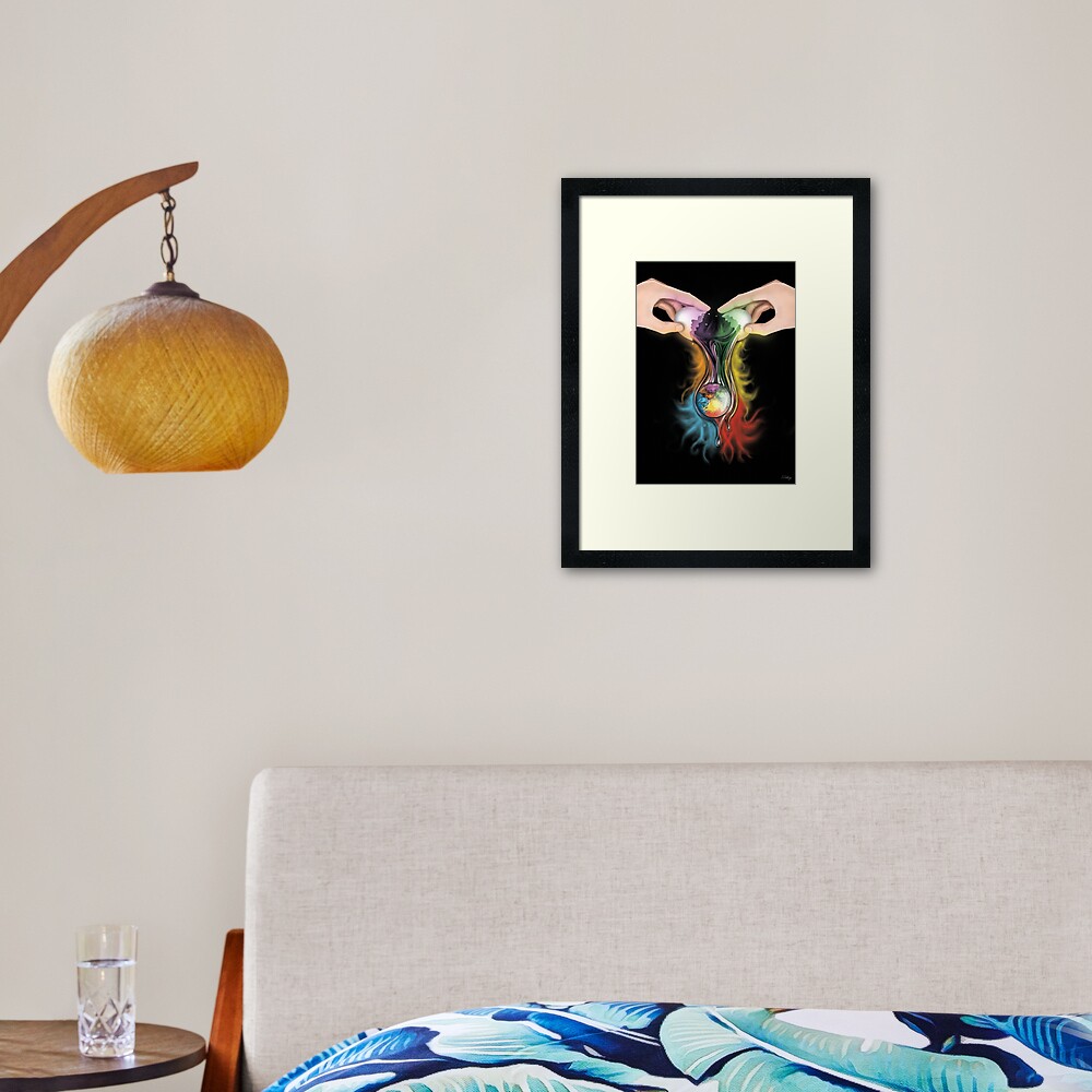 Item preview, Framed Art Print designed and sold by schellings.