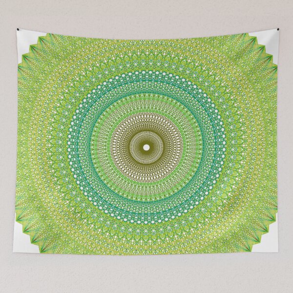 Item preview, Mandala Pattern 1 [10402-G1G2G3G4G5G6-WB] designed and sold by LottMultimedia.