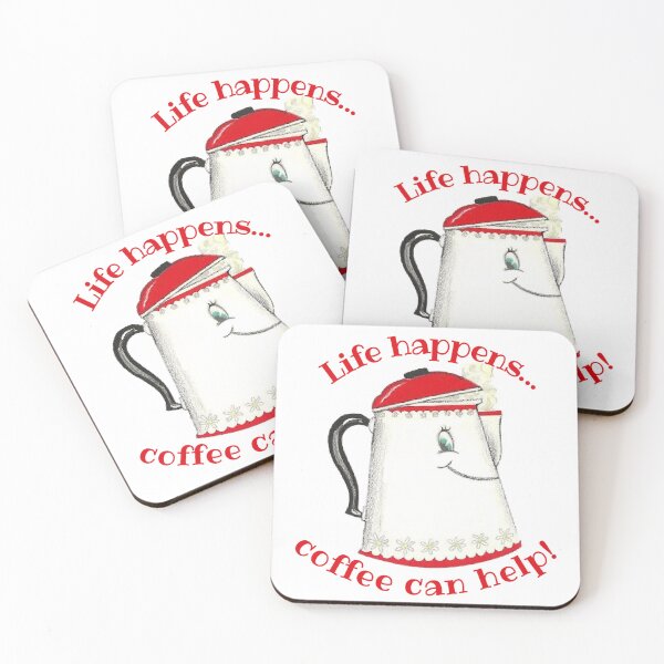 Item preview, Life Happens...Coffee Can Help! Coffee Lover Gift. designed and sold by SSustainable.