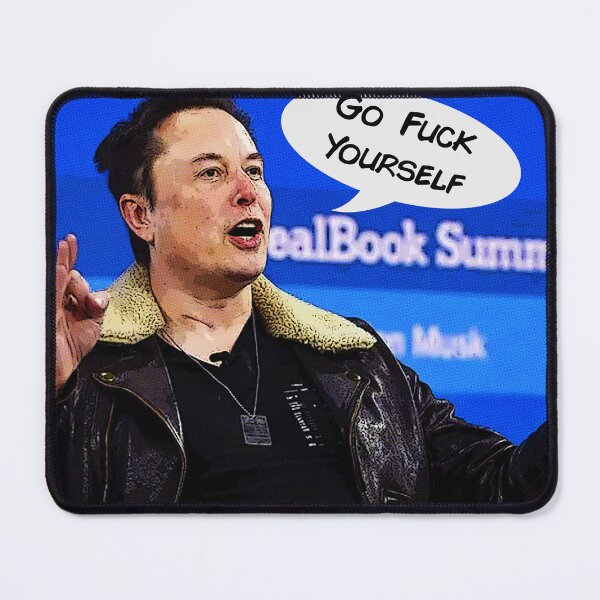 Item preview, Elon Musk GFY Shirt Elon Go Eff Yourself Mug designed and sold by schnedsthreads.