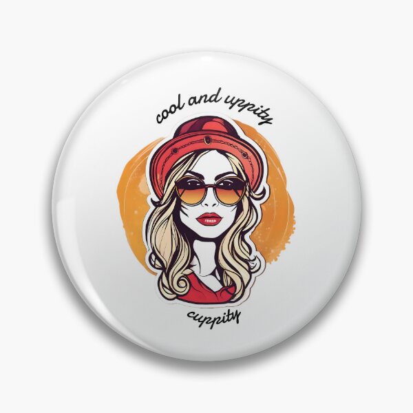 Item preview, cool and uppity designed and sold by WildLadyWood.