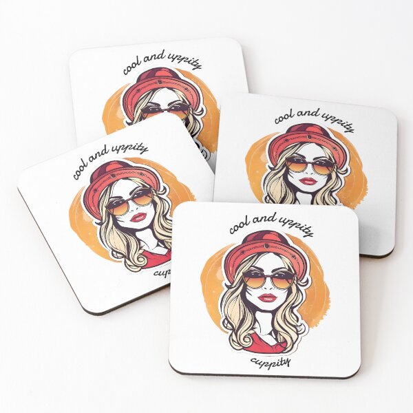Item preview, cool and uppity designed and sold by WildLadyWood.