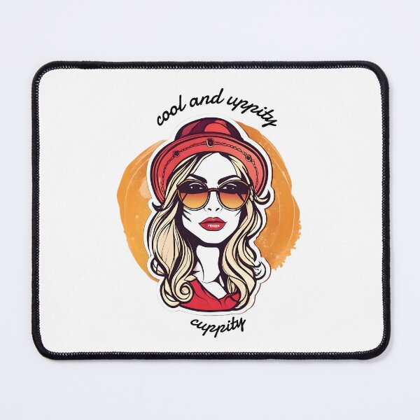 Item preview, cool and uppity designed and sold by WildLadyWood.
