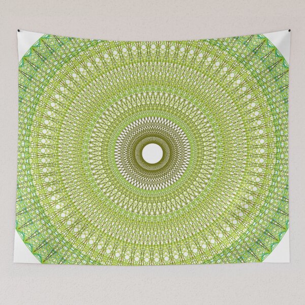 Item preview, Mandala Pattern 2 [11003-G1G6G2G3G4G5-WB] designed and sold by LottMultimedia.