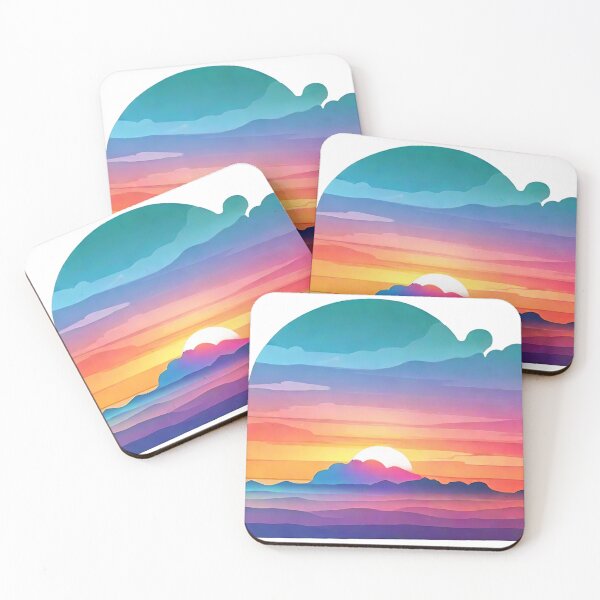 Item preview, Vivid Horizons: Capturing Sunset's Essence in Gradients (199) designed and sold by WASjourney.