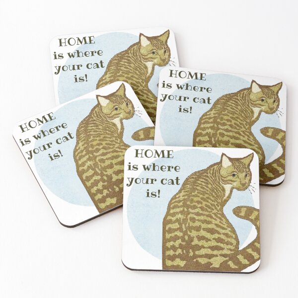 Item preview, Home is Where Your Cat Is! Cat Lover Gift designed and sold by SSustainable.