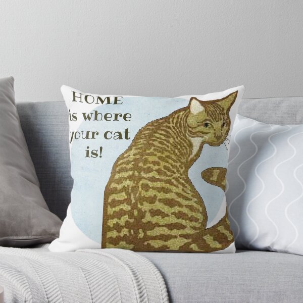 Item preview, Home is Where Your Cat Is! Cat Lover Gift designed and sold by SSustainable.