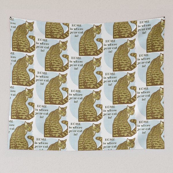 Item preview, Home is Where Your Cat Is! Cat Lover Gift designed and sold by SSustainable.