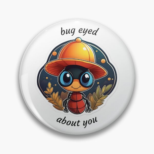 Item preview, bug eyed ant designed and sold by WildLadyWood.
