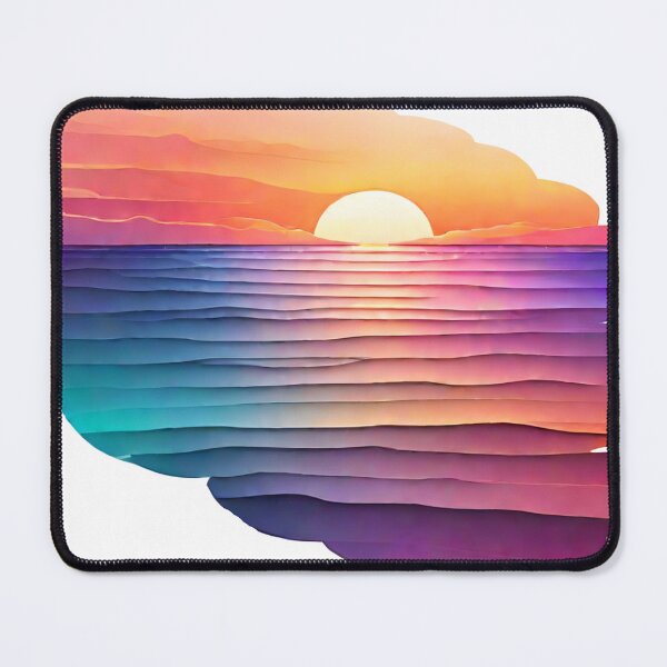 Item preview, Glowing Twilight: Crafting Mesmerizing Sunset Gradient Art (202) designed and sold by WASjourney.