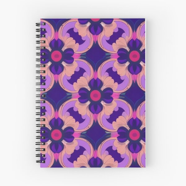 Item preview, Cute floral pattern in purple  designed and sold by Roxburylane.