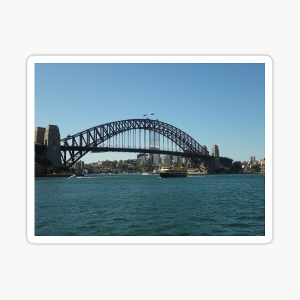 Item preview, sydney harbour bridge designed and sold by HouseOfBert.