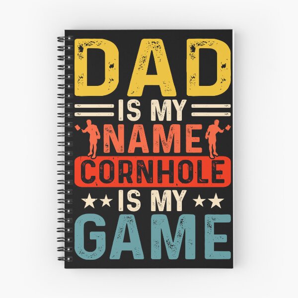 Item preview, Dad Is My Name Cornhole Is My Game Retro Design For Father's Day - Baggo Bean Bag Toss Game - Funny Cornhole Player Vintage designed and sold by naworas.