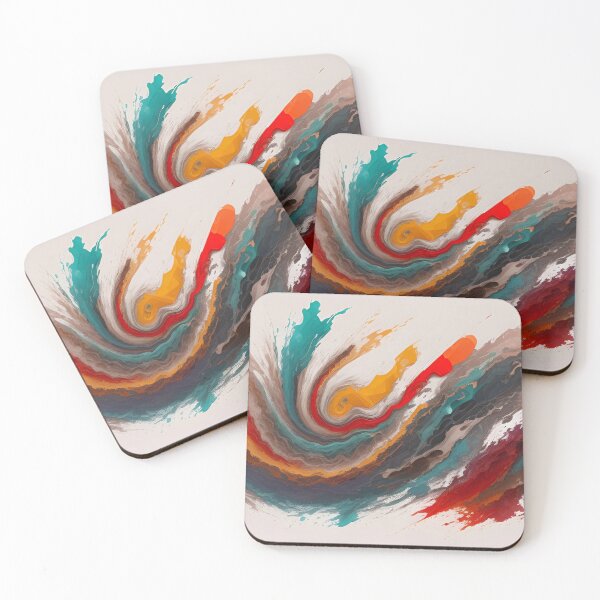 Item preview, A colorful paint swirls 2 designed and sold by shansun.