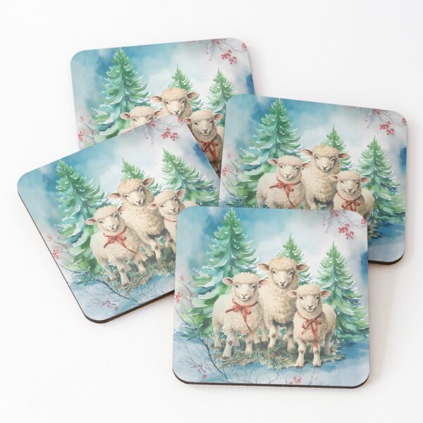 Item preview, X-mas sheep, x-mas trees designed and sold by Marthers.