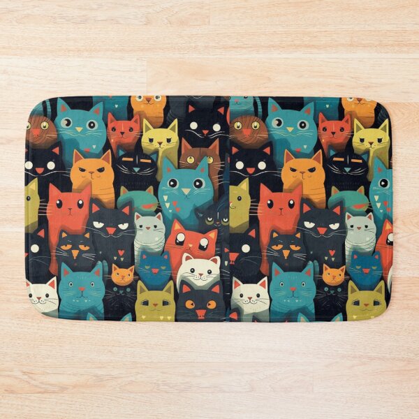 Item preview, Whiskered Wonders: A Playful Compilation of Cute Kittens, Memes, and Aesthetic Delights in the Feline Kingdom designed and sold by ArtVibes Hub ⭐⭐⭐⭐⭐.