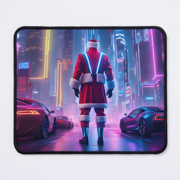Item preview, Cyberpunk Santa designed and sold by EnchantEve77.