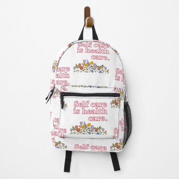 Item preview, Self care is healthcare floral designed and sold by LibrarianLauren.