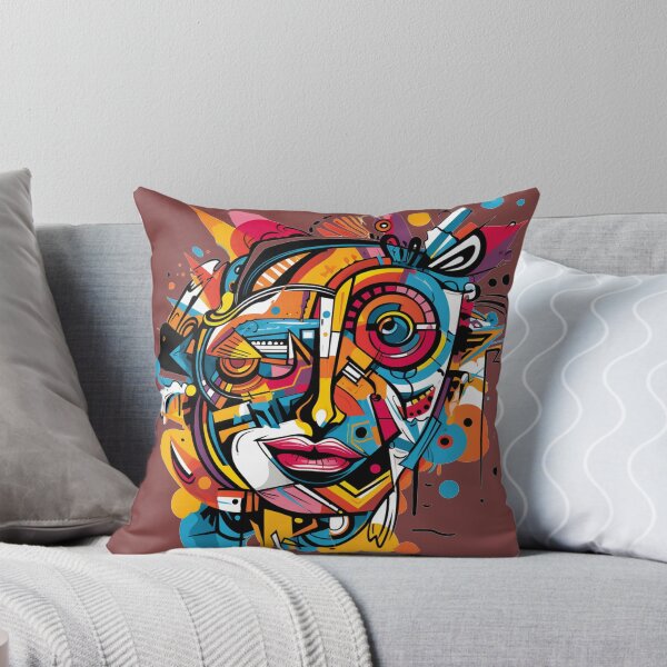 Item preview, Cubic Graffiti - Colourful designed and sold by Griffin Door.