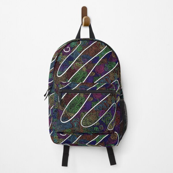 Item preview, Rainbow Zentangle Square designed and sold by bottlecapcello.