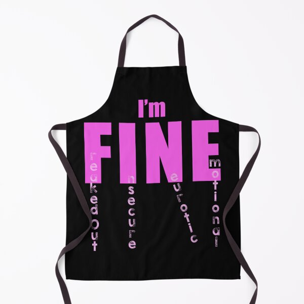 Item preview, I'm Fine designed and sold by Swags.