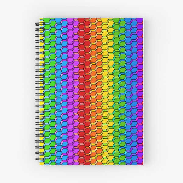 Item preview, Pride Hexagon Pattern designed and sold by ArtAndBliss.