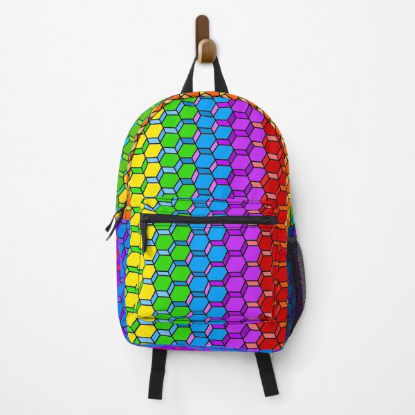 Item preview, Pride Hexagon Pattern designed and sold by ArtAndBliss.