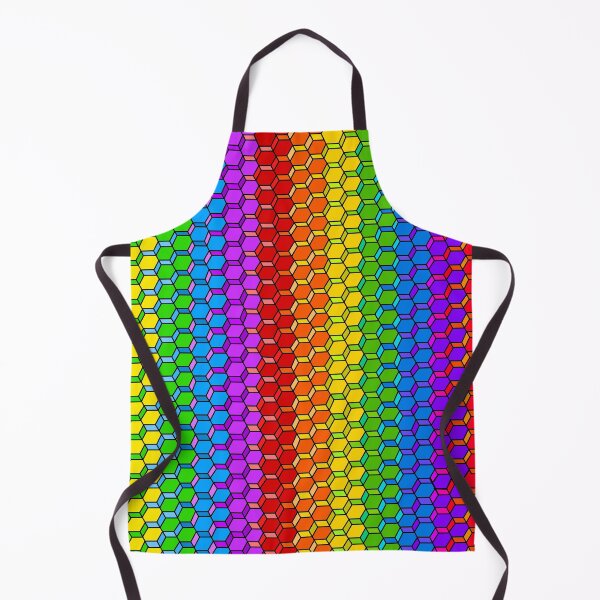 Item preview, Pride Hexagon Pattern designed and sold by ArtAndBliss.