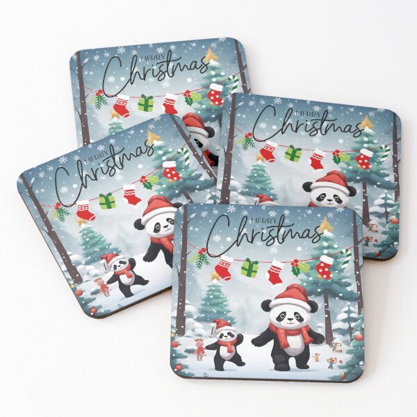 Item preview, Great Panda Bear Family on Holiday Season designed and sold by Max & Jacob Publishing.