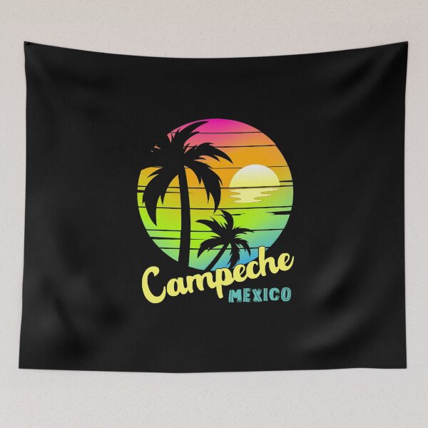 Item preview, Sunsets & Trains: Campeche, Mexico's Dual Delight! | Journey Through Beauty & History! designed and sold by Sun Sand & Sea Art.