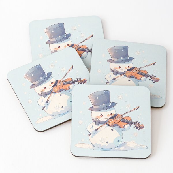 Item preview, Snowman Playing the Violin designed and sold by dcrc.