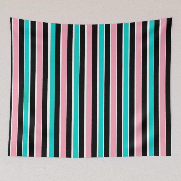 Item preview, Black Pink and Blue Stripes designed and sold by DanielleGensler.
