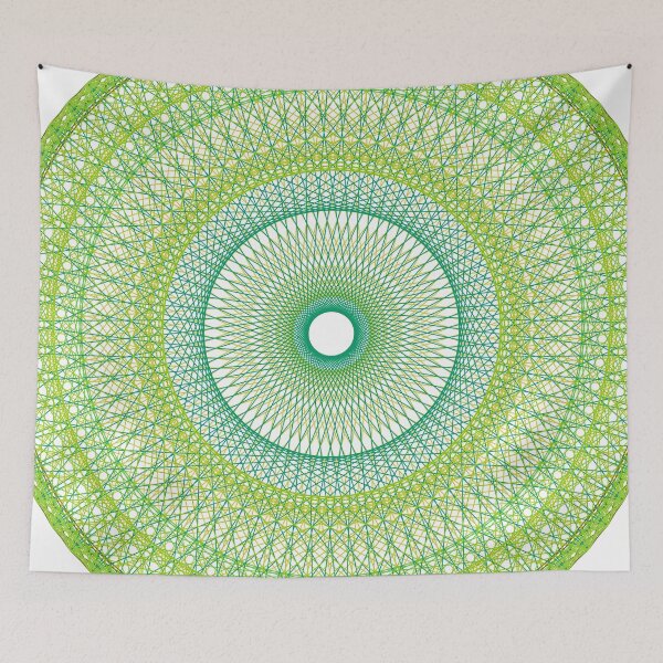 Item preview, Mandala Pattern 5 [12806-G1G3G4G5G6G2-WB] designed and sold by LottMultimedia.